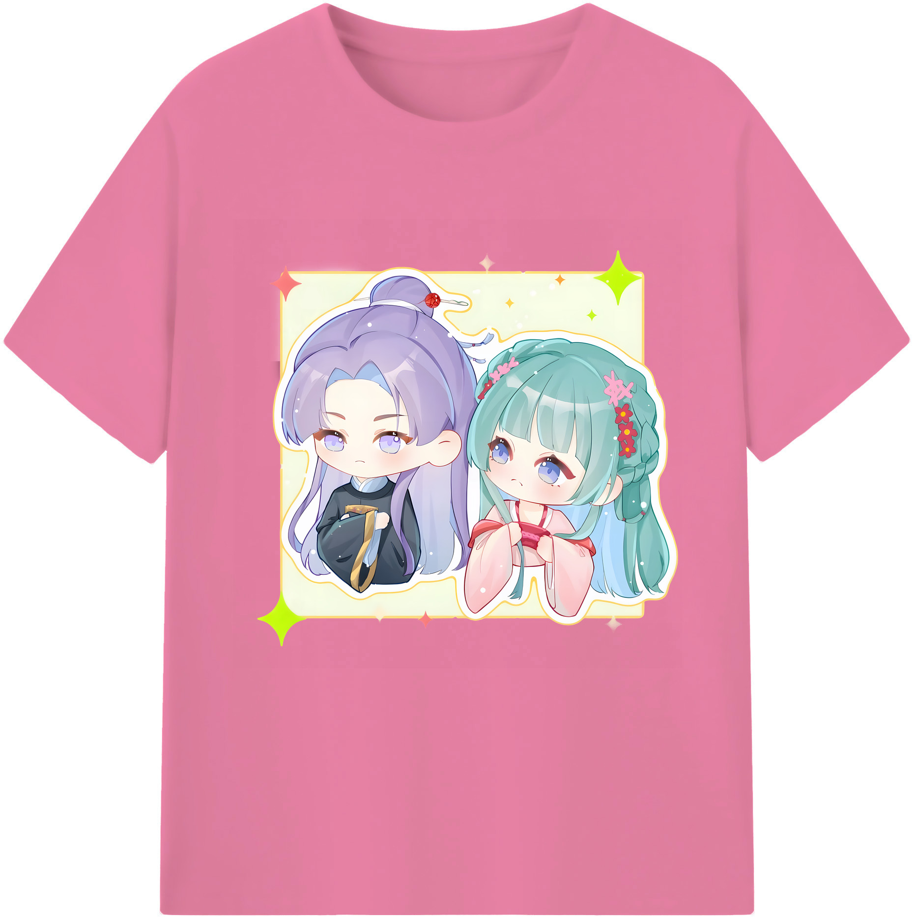 （画像用） 薬屋のひとりごと The Apothecary Diaries 綿100％半袖Tシャツ（フロントプリント）